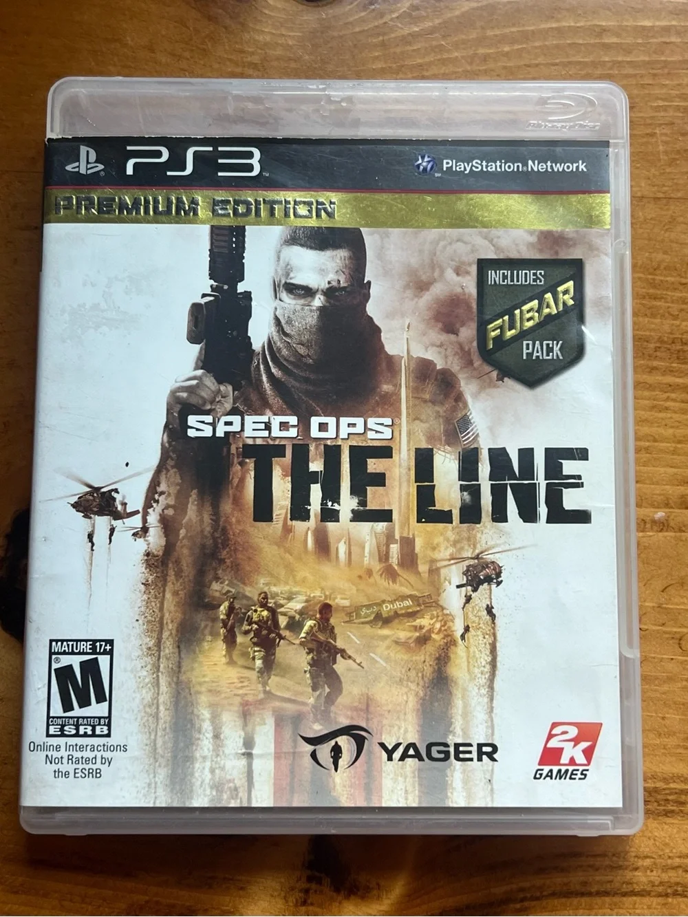 Spec Ops: The Line -Sony PlayStation 3 Includes Insert